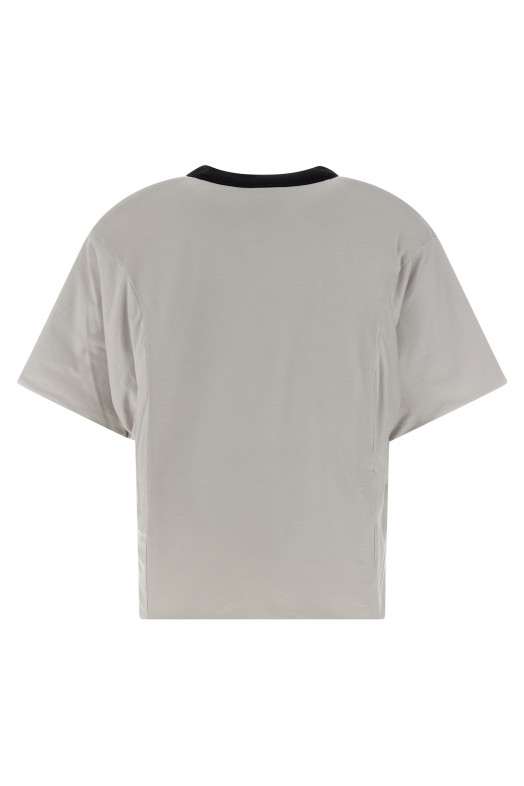 'Y-3 Padded' T-shirt Gray