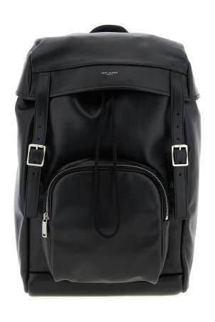 Leather backpack Black
