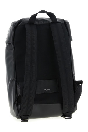 Leather backpack Black