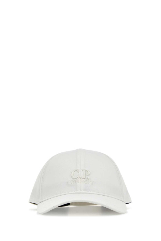 Белая хлопковая бейсболка White C.P. COMPANY (18CMAC282A006288A) Белая хлопковая бейсболка White C.P. COMPANY (18CMAC282A006288A)