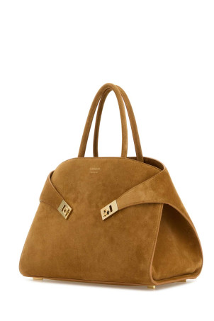 Большая сумка из замши цвета верблюда SALVATORE FERRAGAMO (219915779242) Большая сумка из замши цвета верблюда SALVATORE FERRAGAMO (219915779242)