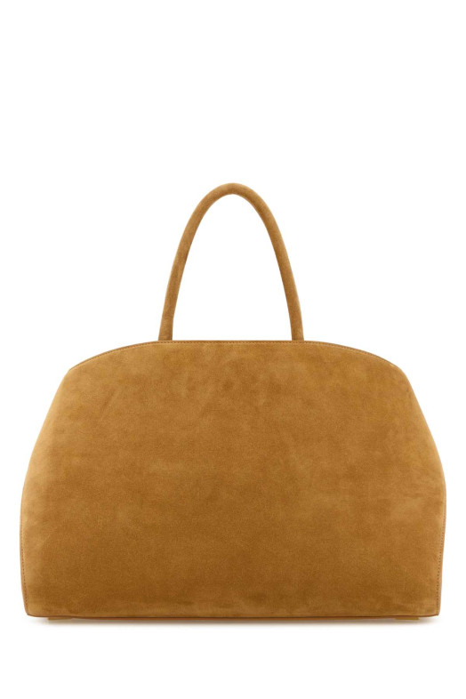 Camel suede large Hug handbag Beige SALVATORE FERRAGAMO (219915779242) Camel suede large Hug handbag Beige SALVATORE FERRAGAMO (219915779242)