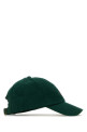 Темно-зеленая хлопковая бейсболка Black POLO RALPH LAUREN (710667709)