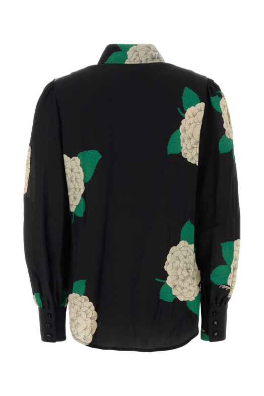 Printed silk shirt VALENTINO GARAVANI (7B3AB7N49FL)