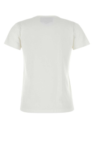 White silk t-shirt VALENTINO GARAVANI (7B3MG25J9LD) White silk t-shirt VALENTINO GARAVANI (7B3MG25J9LD)