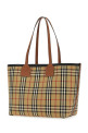 Вишита полотняна середня лондонська сумка для покупок BURBERRY (8066223)