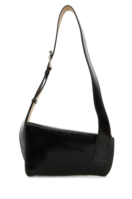 Black leather Sling crossbody bag ALEXANDER MCQUEEN (8085211AATT)
