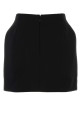 Black wool mini skirt Black BALENCIAGA (814084TPT24)