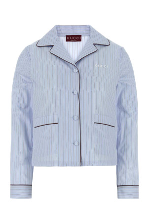 Embroidered poplin shirt GUCCI (818455ZAPIU) Embroidered poplin shirt GUCCI (818455ZAPIU)