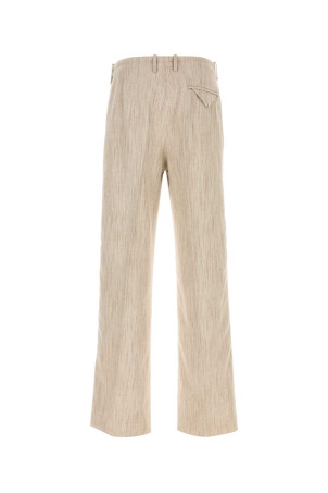 Melange sand viscose blend pant BOTTEGA VENETA (836967V5QR0) Melange sand viscose blend pant BOTTEGA VENETA (836967V5QR0)