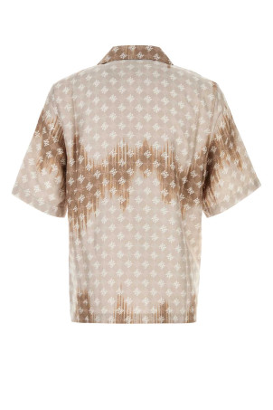 Рубашка из атласа с принтом Brown AMIRI (AMSTCA1110) Рубашка из атласа с принтом Brown AMIRI (AMSTCA1110)