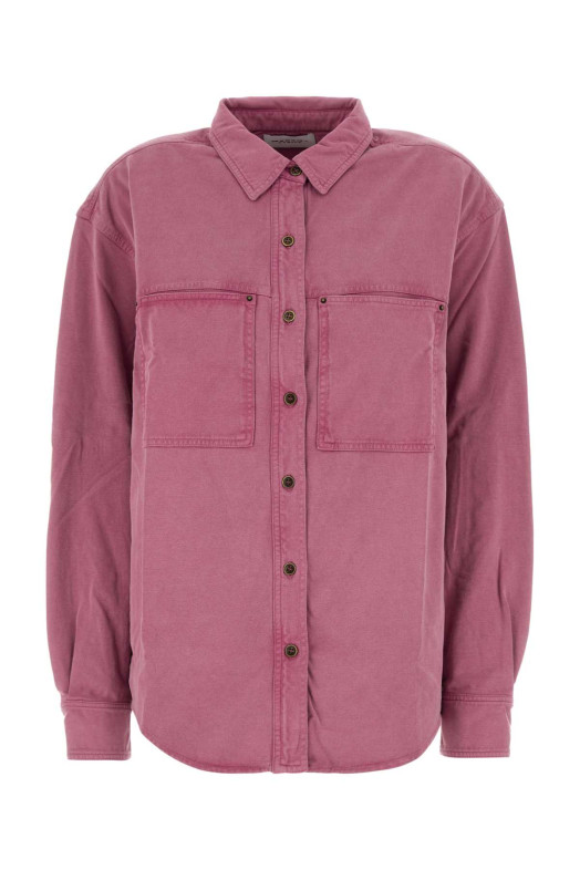 Рожева бавовняна сорочка Raquel ISABEL MARANT ETOILE (CH0206FAC1N06E)