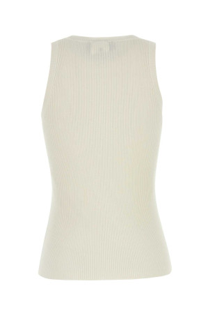 Ivory silk blend top FENDI (FZXD56AUI4) Ivory silk blend top FENDI (FZXD56AUI4)