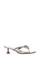 Silver leather Gigi thong mules AMINA MUADDI (GIGITHONG) Silver leather Gigi thong mules AMINA MUADDI (GIGITHONG)