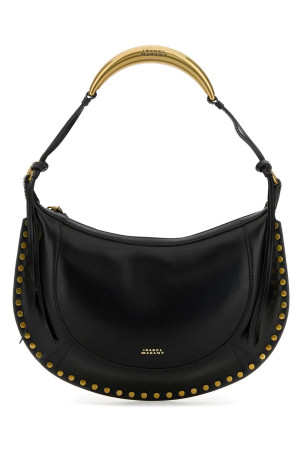Black leather Naoko shoulder bag ISABEL MARANT (PP0001FAB2C11M)