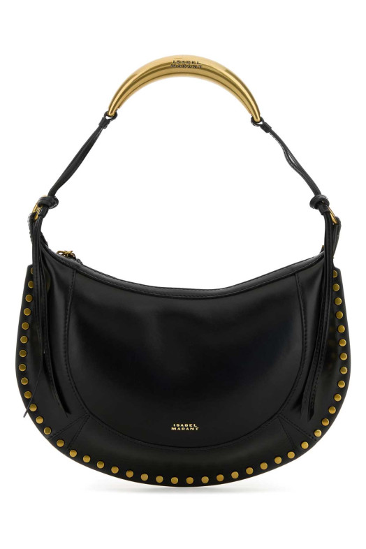 Black leather Naoko shoulder bag ISABEL MARANT (PP0001FAB2C11M)