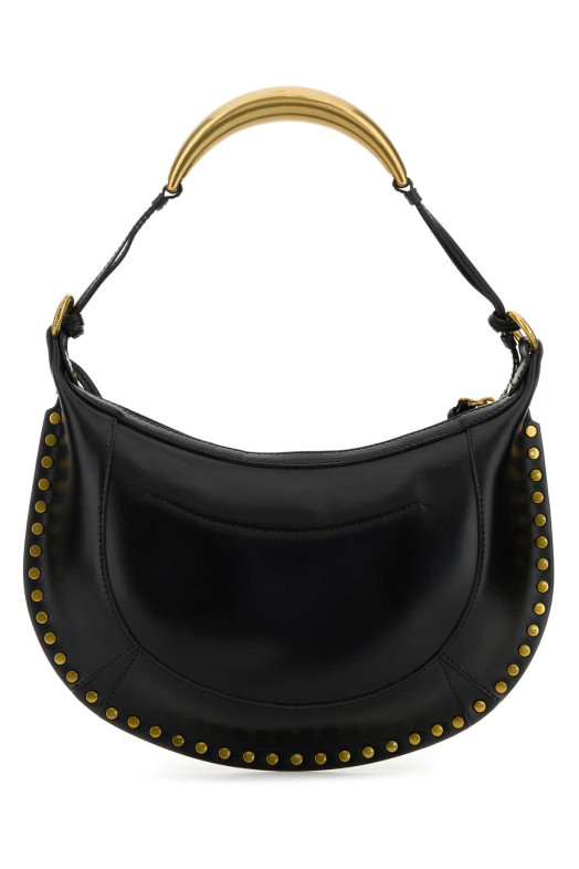 Black leather Naoko shoulder bag ISABEL MARANT (PP0001FAB2C11M)
