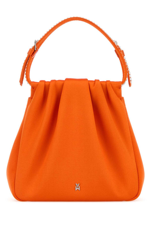 Оранжевая атласная сумочка Vittoria Crystal AMINA MUADDI (VITTORIACRYSTAL) Оранжевая атласная сумочка Vittoria Crystal AMINA MUADDI (VITTORIACRYSTAL)