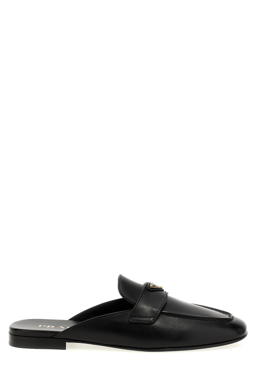 Кожаные сабо Черный PRADA 1D766NF010070F0002 Кожаные сабо Черный PRADA 1D766NF010070F0002