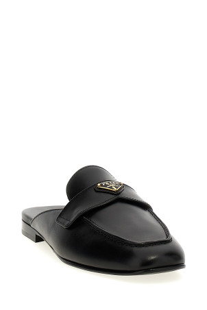 Шкіряні сабо Чорні PRADA 1D766NF010070F0002 Шкіряні сабо Чорні PRADA 1D766NF010070F0002