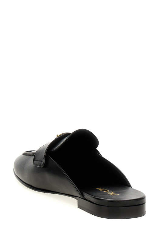 Кожаные сабо Черный PRADA 1D766NF010070F0002 Кожаные сабо Черный PRADA 1D766NF010070F0002