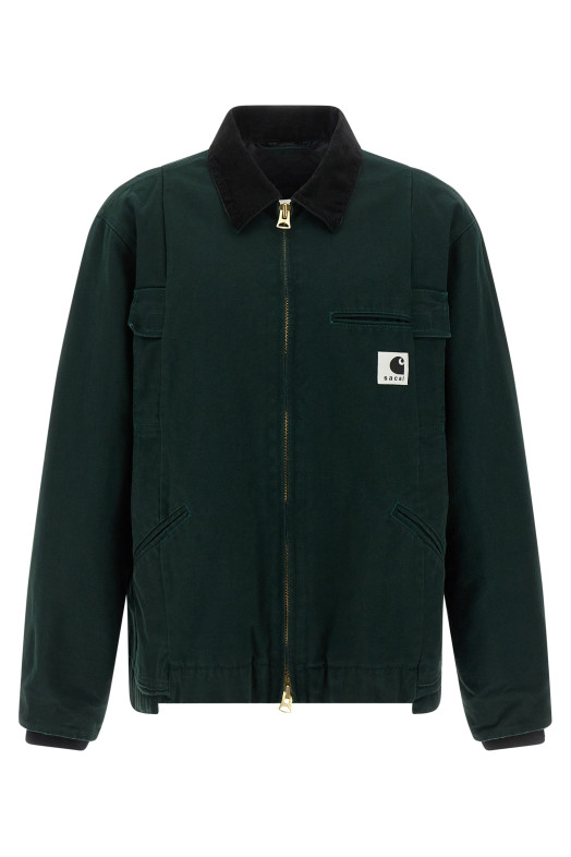 Sacai x Carhartt Wip capsule jacket Green