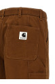 Sacai x Carhartt Wip capsule pants Brown