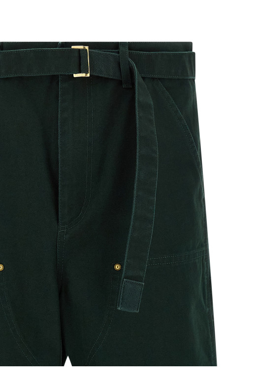 Sacai x Carhartt Wip capsule pants Green