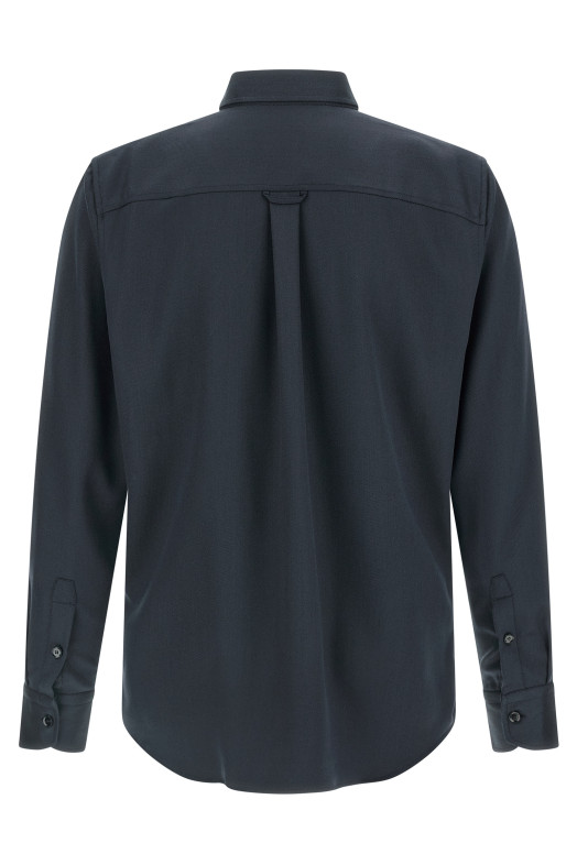 'Military' shirt Blue