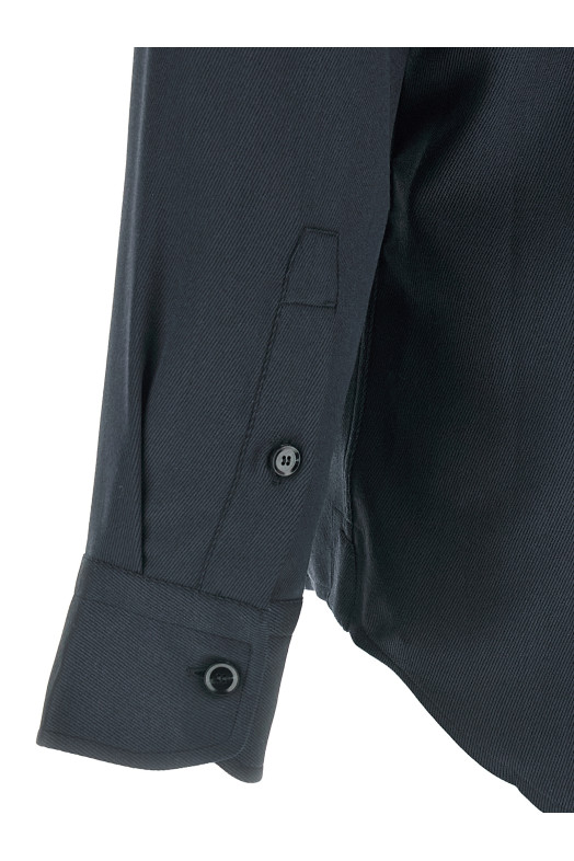 'Military' shirt Blue