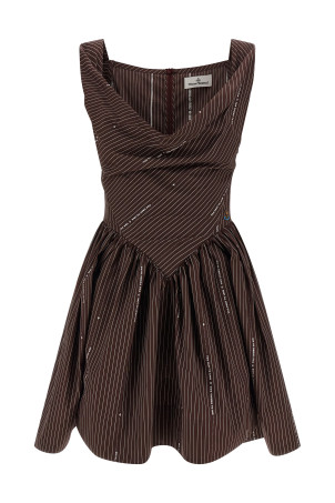 Платье «Sunday» коричневого цвета 1101039HW009TO205