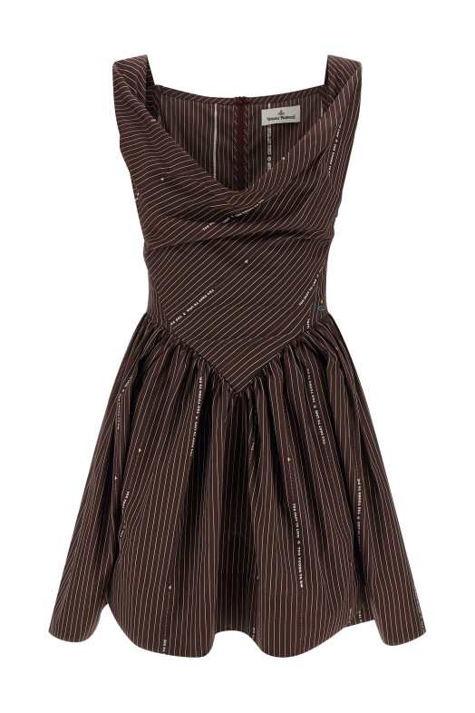 'Sunday' dress Brown