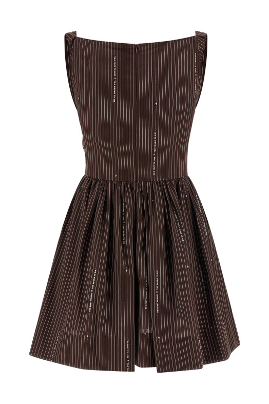 'Sunday' dress Brown