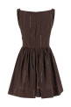 'Sunday' dress Brown