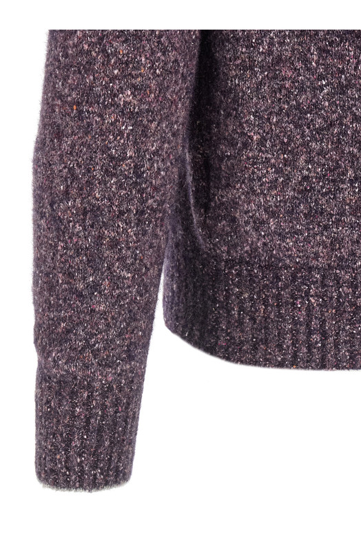 Кардиган на ґудзиках Фіолетовий BRUNELLO CUCINELLI MOH709206CPZ88