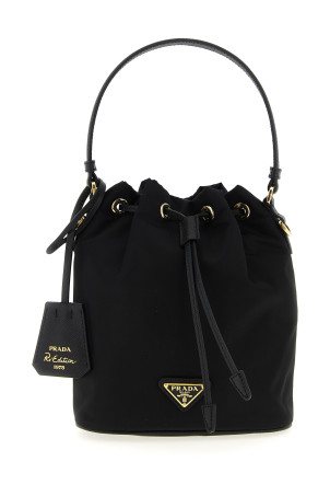 Re-Nylon bucket bag Black Re-Nylon bucket bag Black
