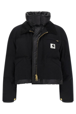 Двошарова куртка Sacai x Carhartt Wip capsule Чорна 2508083001 Двошарова куртка Sacai x Carhartt Wip capsule Чорна 2508083001