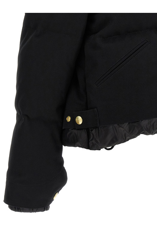 Sacai x Carhartt Wip capsule double-layer jacket Black