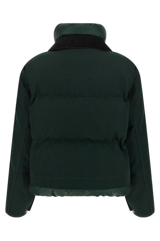 Sacai x Carhartt Wip capsule double-layer jacket Green