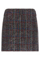 Sequin tartan skirt Multicolor