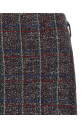 Sequin tartan skirt Multicolor