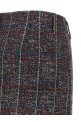 Sequin tartan skirt Multicolor
