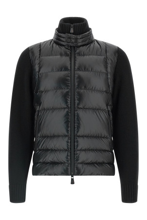 Кардиган с набивкой Черный MONCLER GRENOBLE K20979B00009M1122999 Кардиган с набивкой Черный MONCLER GRENOBLE K20979B00009M1122999