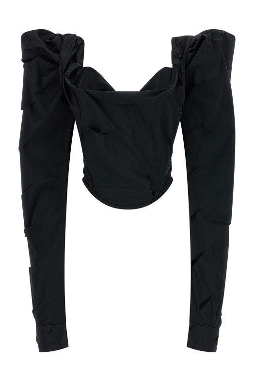 Топ «LS Sunday Corset» Черный 1503003GW018ON401 Топ «LS Sunday Corset» Черный 1503003GW018ON401