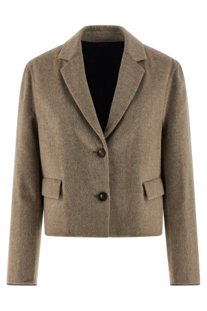 'Crop' blazer Beige 'Crop' blazer Beige
