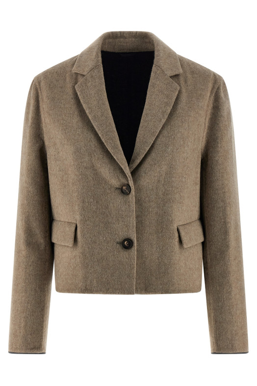 'Crop' blazer Beige 'Crop' blazer Beige