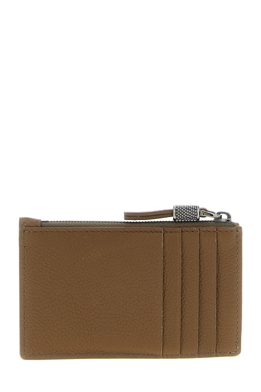 Картхолдер «Блискуча застібка-блискавка» Коричневий MWEIM2714C8772