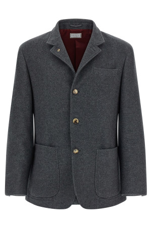 Cashmere blazer Gray Cashmere blazer Gray