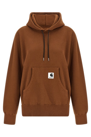 Світшот Sacai x Carhartt Wip capsule коричневий 2500993S642 Світшот Sacai x Carhartt Wip capsule коричневий 2500993S642