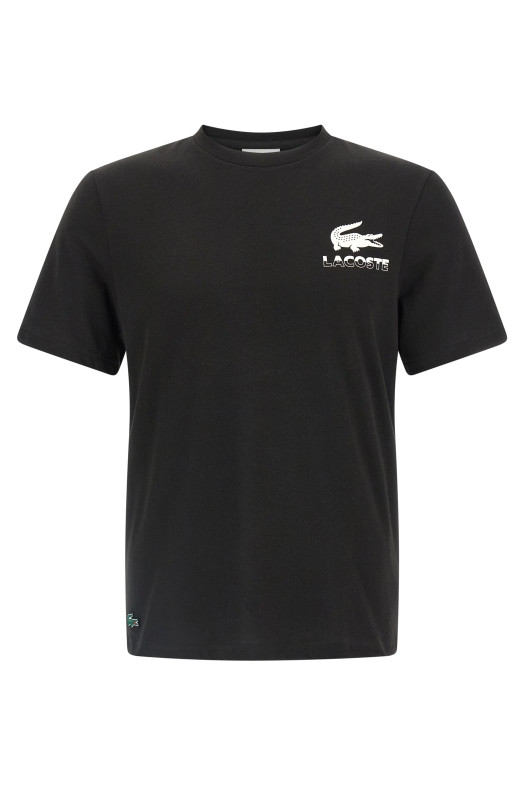 Футболка с принтом Черная LACOSTE TH5517031 Футболка с принтом Черная LACOSTE TH5517031
